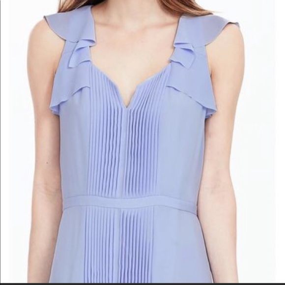 Banana Repulic Flutter Sleeve Pintuck Dress - Picture 2 of 10